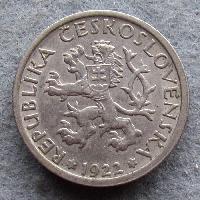 Czechoslovakia 1 CZK 1922