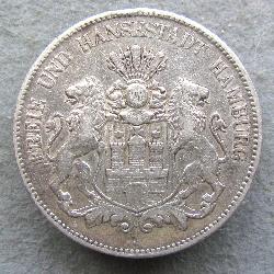 Гамбург 5 марок 1903 J