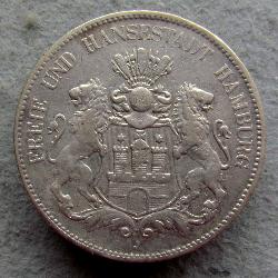 Гамбург 5 марок 1903 J