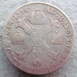Austria Hungary Thaler 1796 M