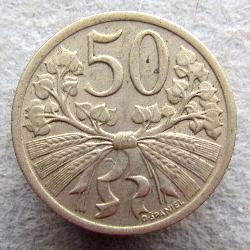Československo 50 haléřů 1921
