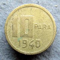 Turkey 10 para 1940