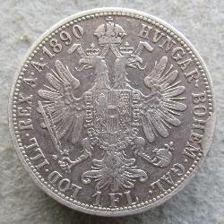 Austria Hungary 1 FL 1890