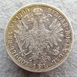 Rakousko-Uhersko 1 FL 1890
