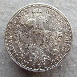 Rakousko-Uhersko 1 FL 1888