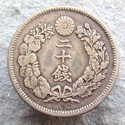 Japan 20 sen 1907