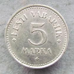 Estonia 5 marks 1922