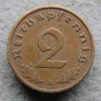 Germany 2 Rpf 1938 A