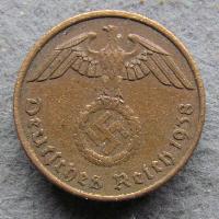 Germany 2 Rpf 1938 A