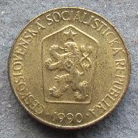 Tschechoslowakei 1 CZK 1990
