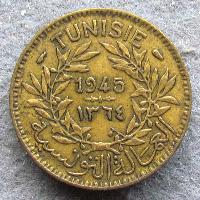 Tunis 1 franc 1945