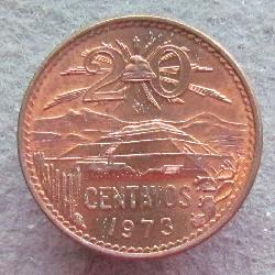Mexico 20 Centavos 1973