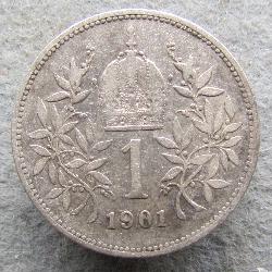 Austria Hungary 1 Korona 1901