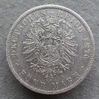 Württemberg 5 М 1876 F