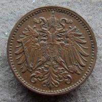 Austria Hungary 1 heller 1898