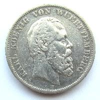 Württemberg 5 М 1876 F