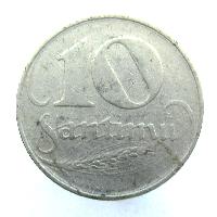 Latvia 10 santim 1932