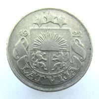 Latvia 10 santim 1932