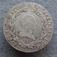 Austria Hungary 20 kreuzer 1811 A