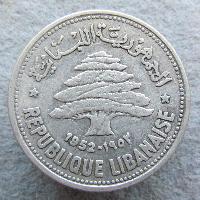 Lebanon 50 piastres 1952