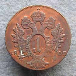 Австро-Венгрия 1 крейцара 1800 A