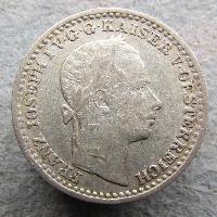 Austria Hungary 10 kreuzer 1859 V