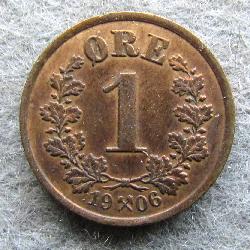 Norway 1 ore 1906