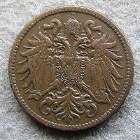 Австро-Венгрия 2 геллер 1910
