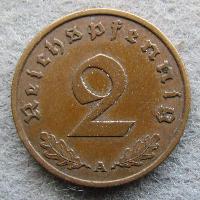 Deutschland 2 Rpf 1937 A