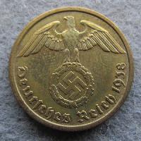 Germany 10 Rpf 1938 J