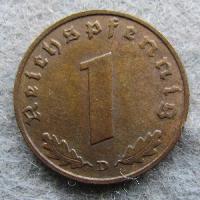 Germany 1 Rpf 1939 D