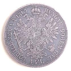 Rakousko-Uhersko 1 FL 1867 A