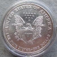США 1 доллар - 1 унция 1996