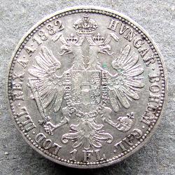 Austria Hungary 1 FL 1882