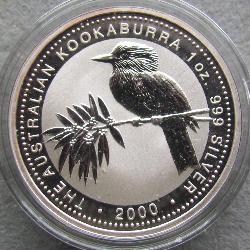 Austrálie 1 dolar 2000