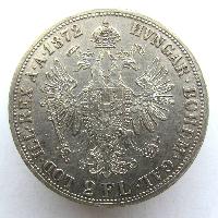 Austria Hungary 2 FL 1872