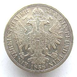 Austria Hungary Thaler 1858 A