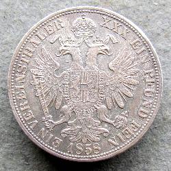 Rakousko-Uhersko Spolkový Tolar 1858 A