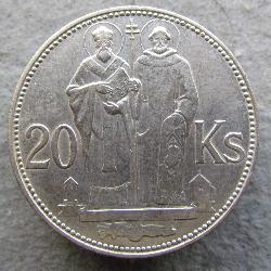 Slovensko 20 Ks 1941