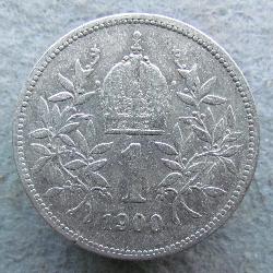 Rakousko-Uhersko 1 korona 1900