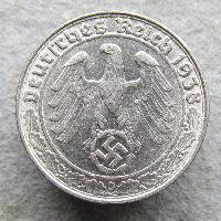 Germany 50 Rpf 1938 D
