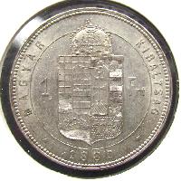 Österreich-Ungarn 1 Forint 1880 KB