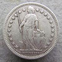Швейцария 1 франк 1936 B