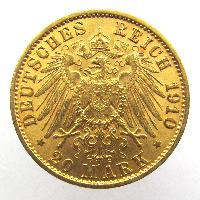 Prussia 20 Marks 1910 A