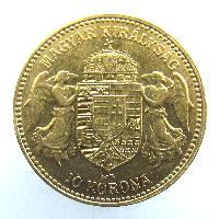 Österreich-Ungarn 10 Korun 1908 KB