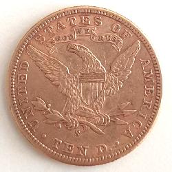 USA 10 $ 1907 S