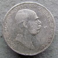 Rakousko-Uhersko 5 koron 1908