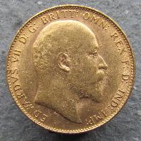 Velká Británie Sovereign 1908