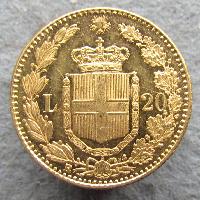 Italy 20 lire 1882