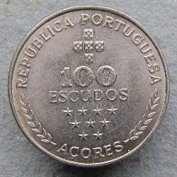 Azores 100 escudos 1980